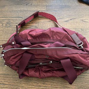 Lululemon Maroon Duffle Bag
